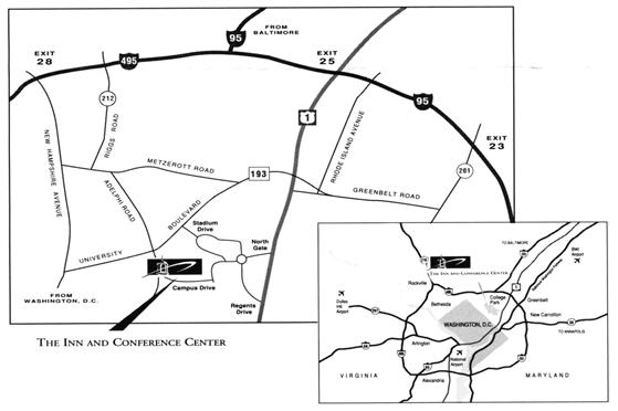 Directions to UMUC - Map