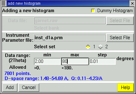 EXPGUI Screen snapshot