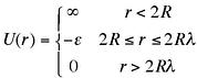 Square Well Struct equation 1